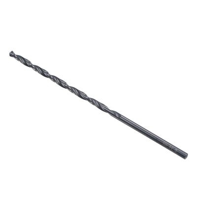 Harfington Uxcell High Speed Steel Lengthen Twist Drill Bit 3mm Fully Ground Black Oxide 12Pcs