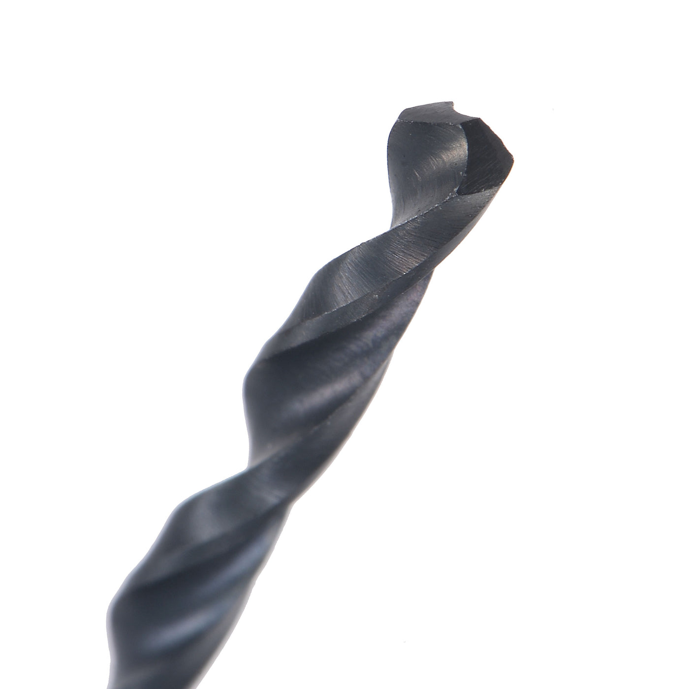 uxcell Uxcell High Speed Steel Lengthen Twist Drill Bit 3.2mm Fully Ground Black Oxide 2Pcs
