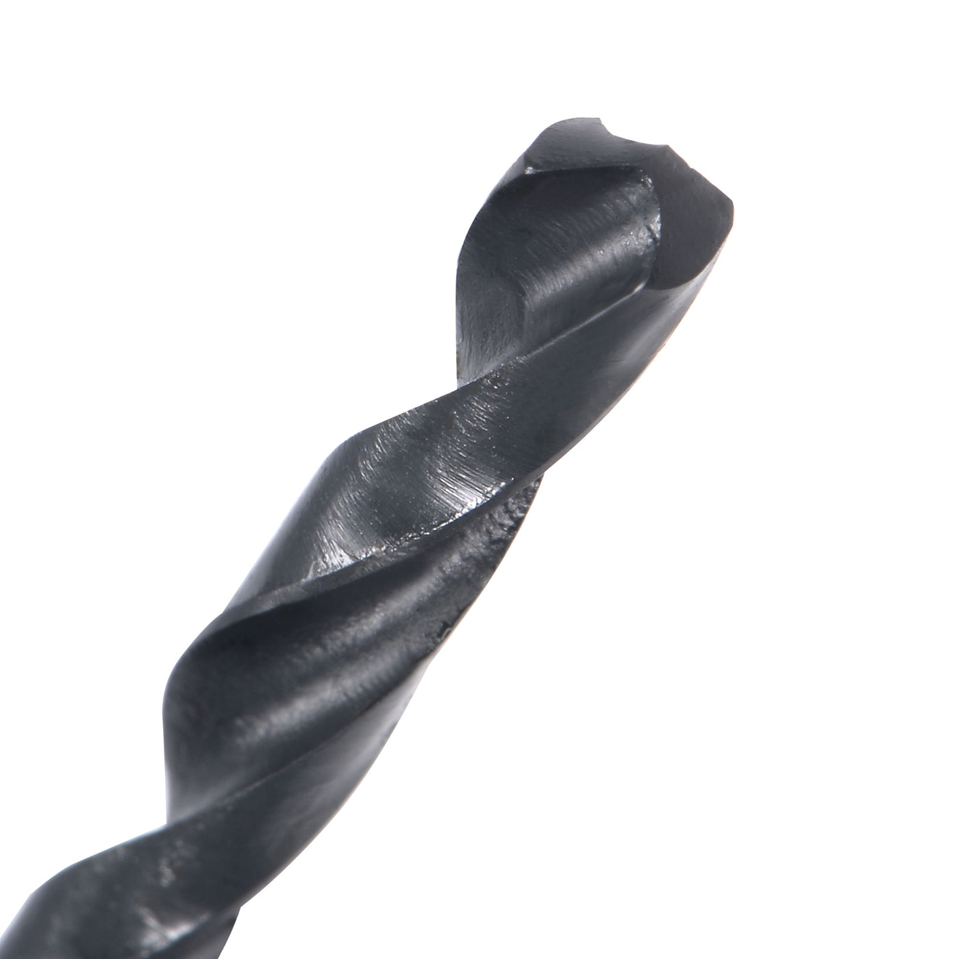 uxcell Uxcell High Speed Steel Lengthen Twist Drill Bit 4.5mm Fully Ground Black Oxide 2Pcs
