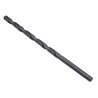 Harfington Uxcell High Speed Steel Lengthen Twist Drill Bit 7mm Fully Ground Black Oxide