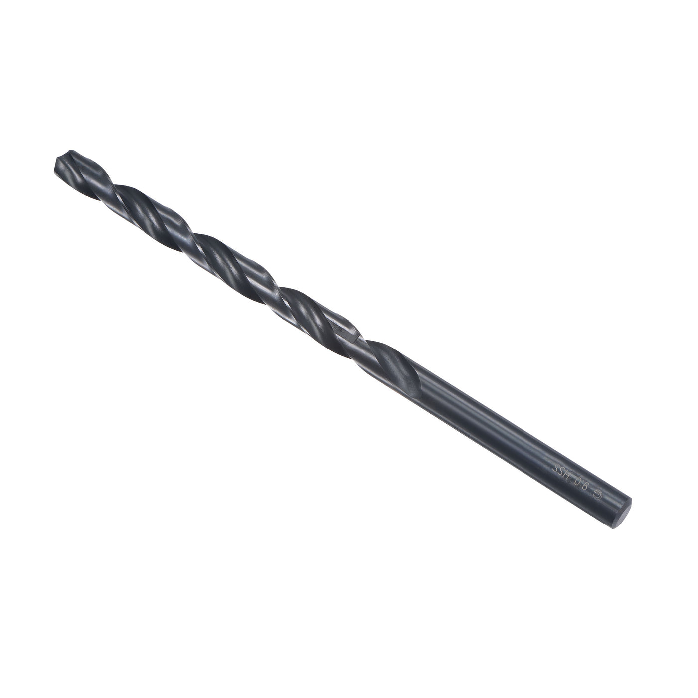uxcell Uxcell High Speed Steel Lengthen Twist Drill Bit 9mm Fully Ground Black Oxide