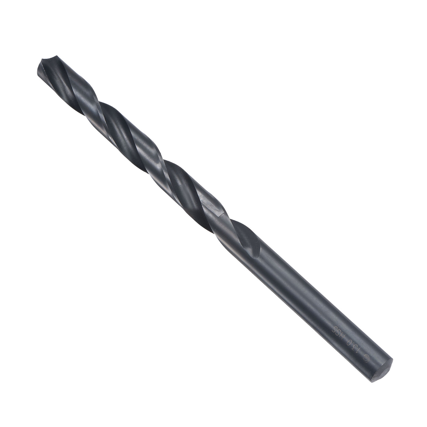 uxcell Uxcell High Speed Steel Lengthen Twist Drill Bit 13mm Fully Ground Black Oxide