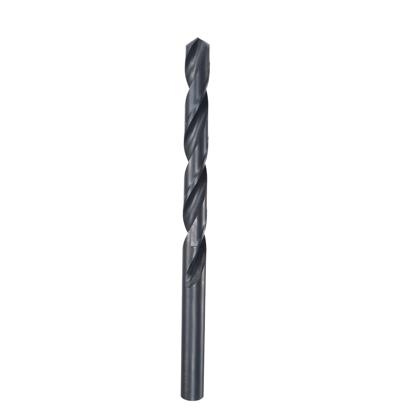 uxcell Uxcell High Speed Steel Lengthen Twist Drill Bit 13mm Fully Ground Black Oxide