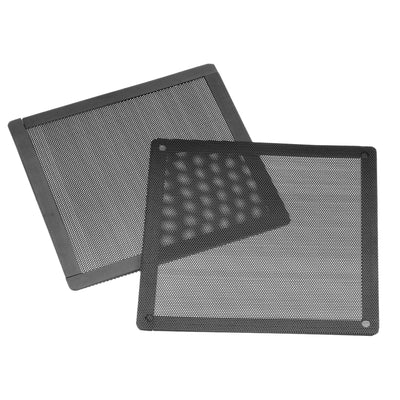 Harfington Uxcell PC Dust Fan Screen with Magnetic Frame for Cooling Case Cover PVC 140mm 2pcs