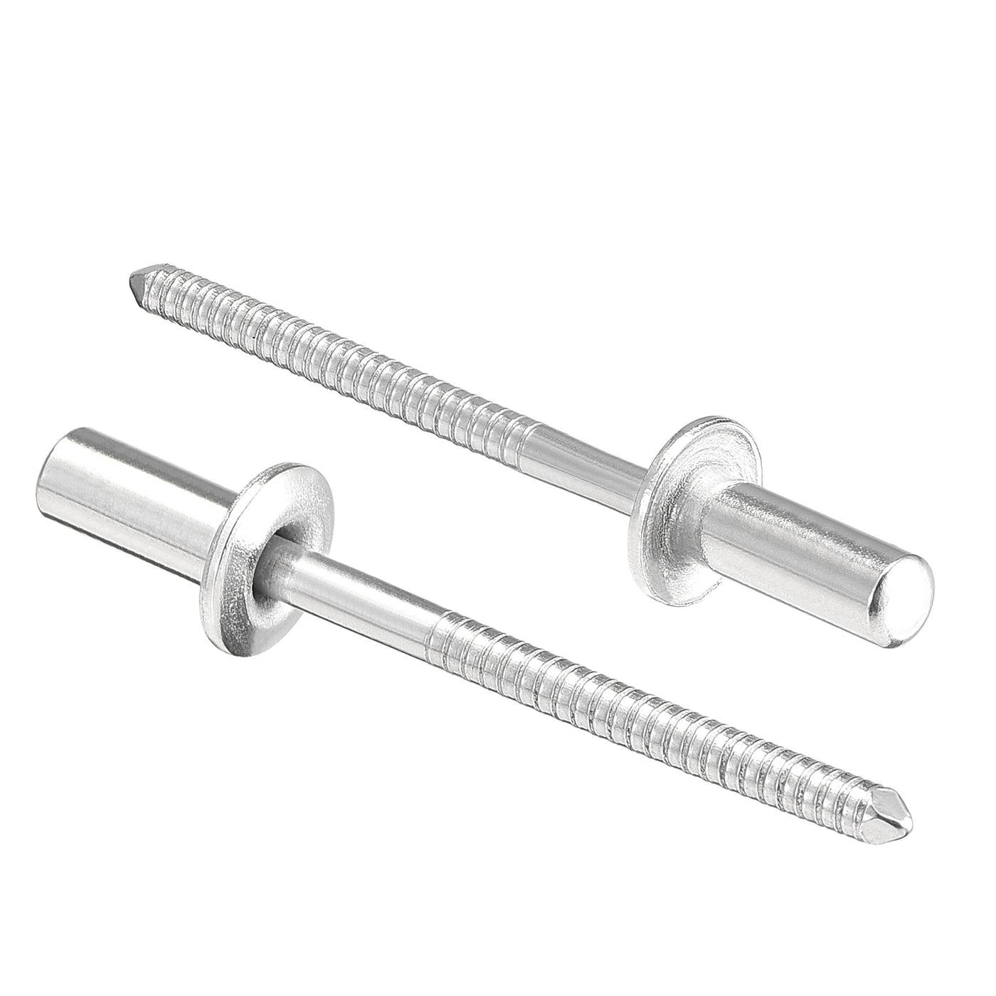 uxcell Uxcell Blind Rivets 304 Stainless Steel 4mm Diameter 11mm Grip Length 50pcs