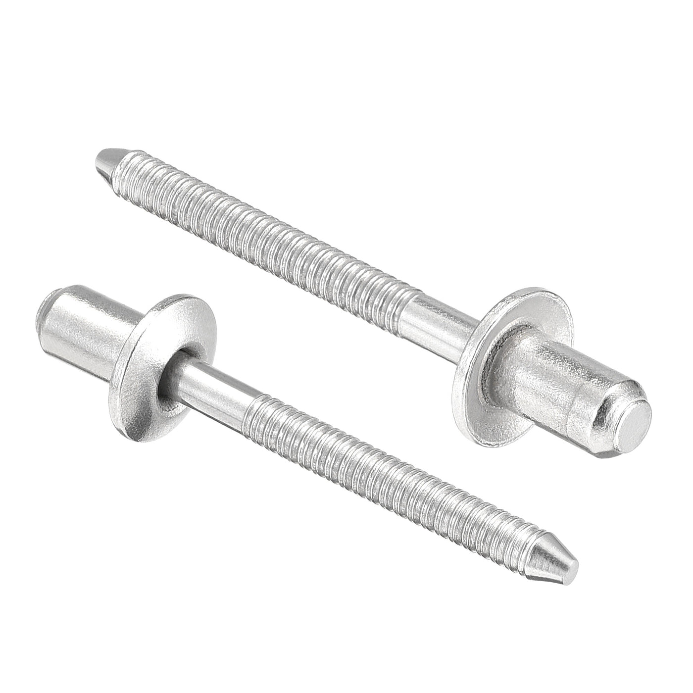 uxcell Uxcell Blind Rivets 304 Stainless Steel 4.8mm Diameter 8mm Grip Length 25pcs
