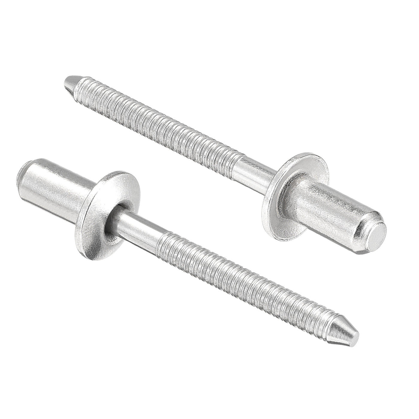 uxcell Uxcell Blind Rivets 304 Stainless Steel 4.8mm Diameter 10mm Grip Length 50pcs