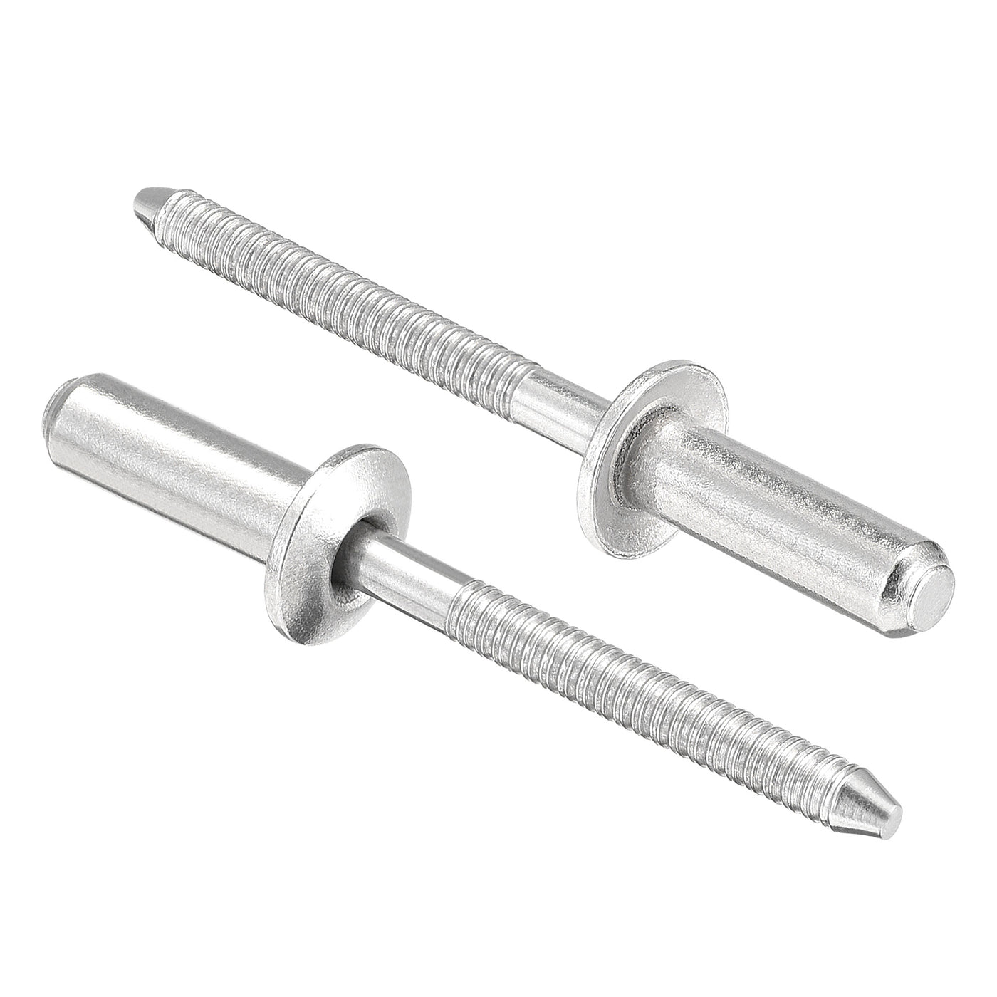 uxcell Uxcell Blind Rivets 304 Stainless Steel 4.8mm Diameter 16mm Grip Length 25pcs