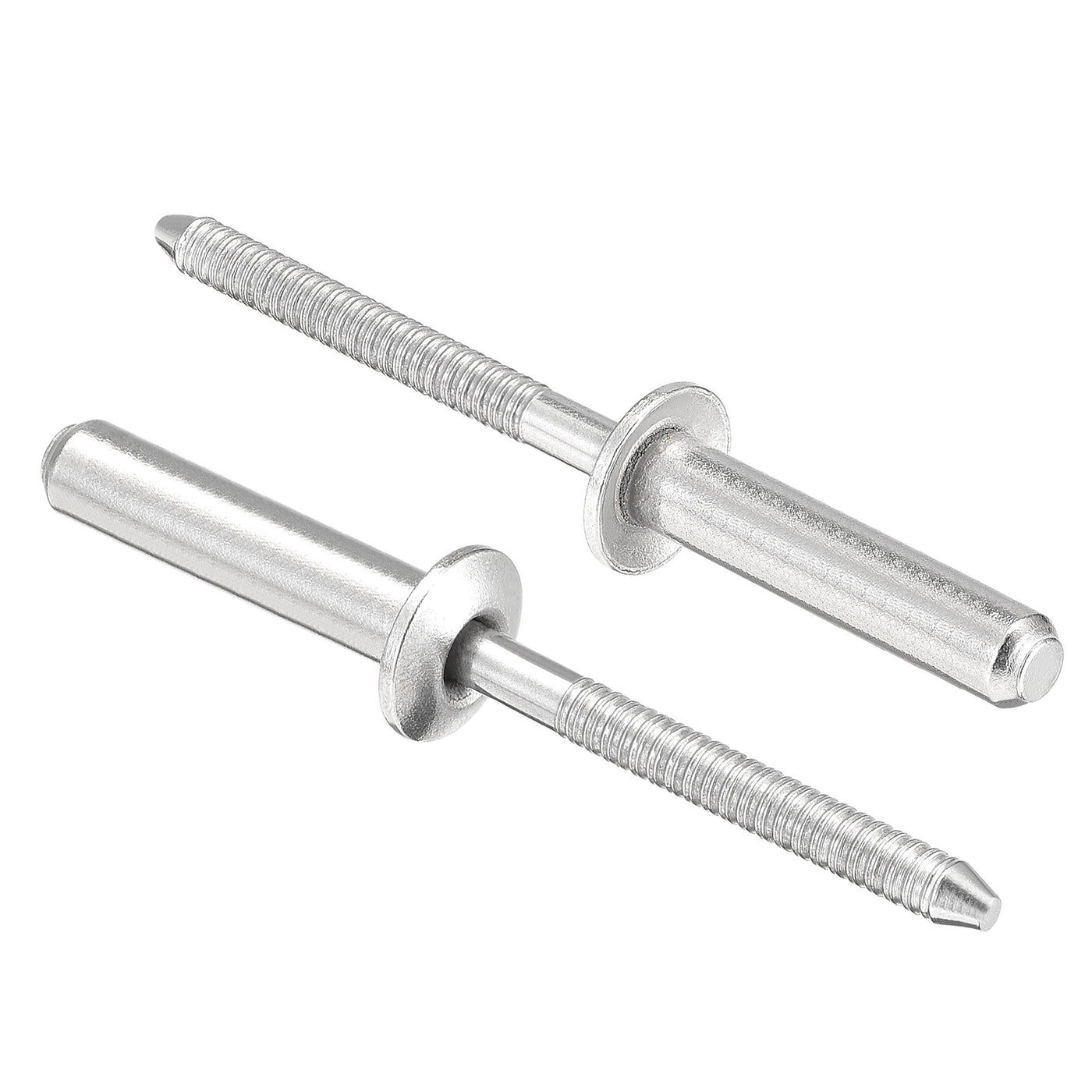 uxcell Uxcell Blind Rivets 304 Stainless Steel 4.8mm Diameter 25mm Grip Length 25pcs