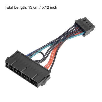 Harfington Uxcell 24 to 10 Pin Mainboard Power Cable for Modular Board 18 AWG 13cm