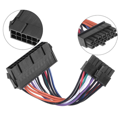 Harfington Uxcell 24 to 14 Pin Mainboard Power Cable for Modular Board 18 AWG 13cm