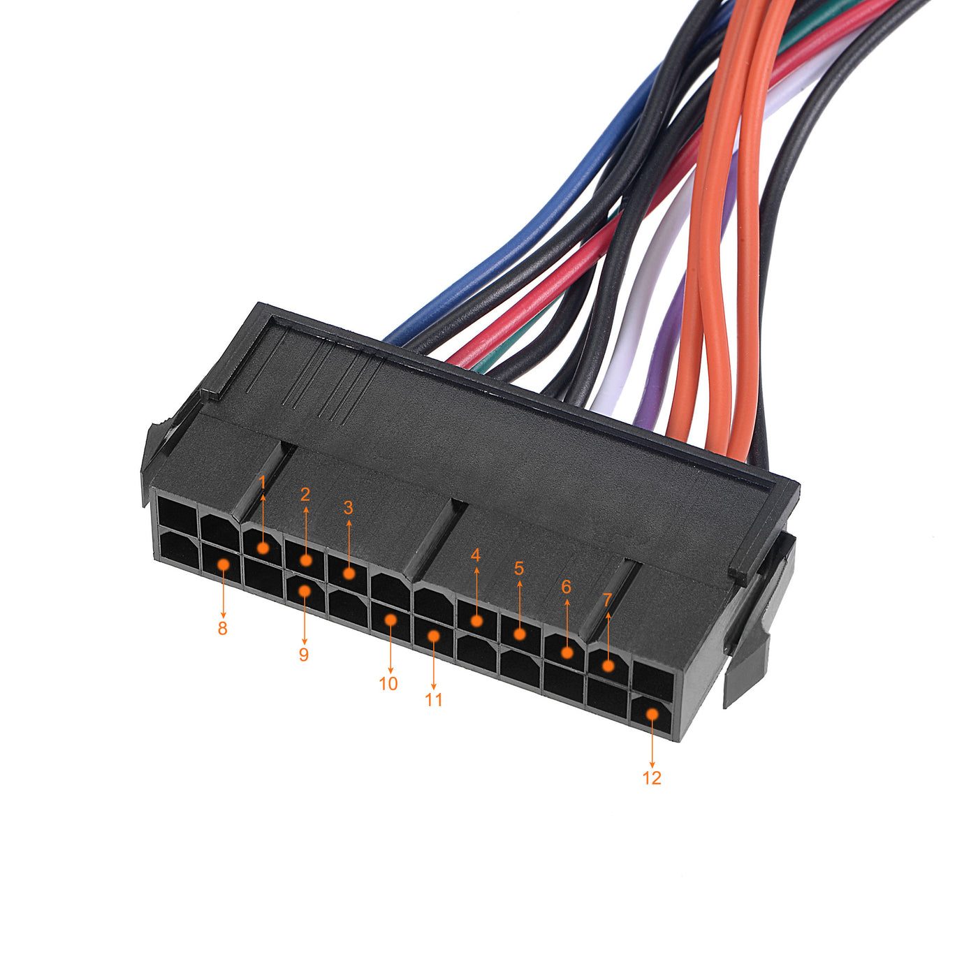 uxcell Uxcell 24 to 14 Pin Mainboard Power Cable for Modular Board 18 AWG 13cm