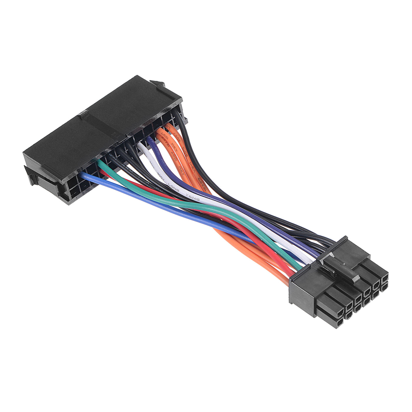 uxcell Uxcell 24 to 12 Pin Mainboard Power Cable for Modular Board 18 AWG 13cm