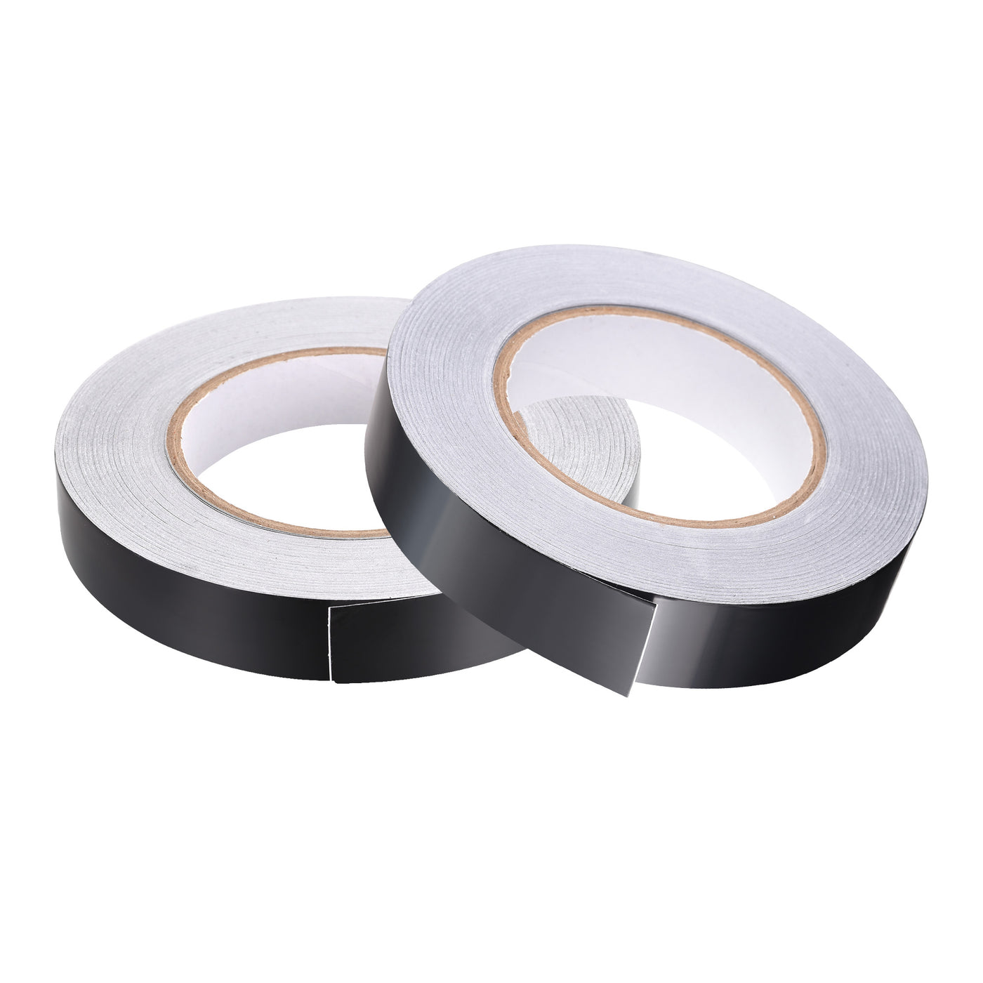 uxcell Uxcell 20mm Aluminum Foil Tape for HVAC, Patching Hot and Blocking Light 50m/164ft 2pcs