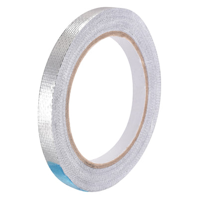 Harfington Uxcell Aluminum Foil Tape High-Temperature Tape for HVAC,Sealing 10mmx20m/65ft