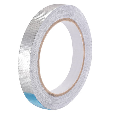 Harfington Uxcell Aluminum Foil Tape High-Temperature Tape for HVAC,Sealing 15mmx20m/65ft