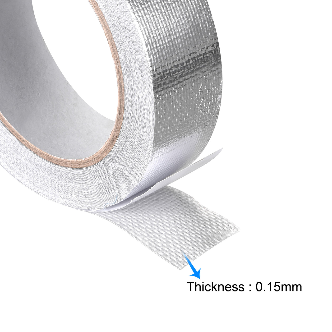 uxcell Uxcell Aluminum Foil Tape High-Temperature Tape for HVAC,Sealing 40mmx20m/65ft
