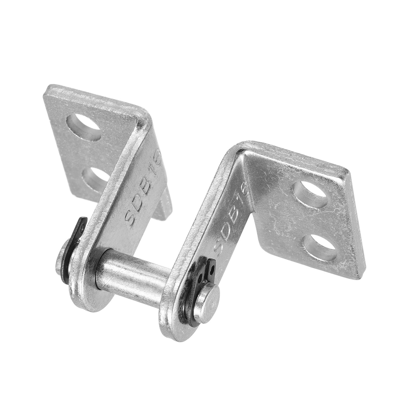 uxcell Uxcell Air Cylinder Rod Clevis Mounting Bracket 4 Bolt Holes MA/MAL Pneumatic Parts for 16mm Cylinder Bore, 2pcs