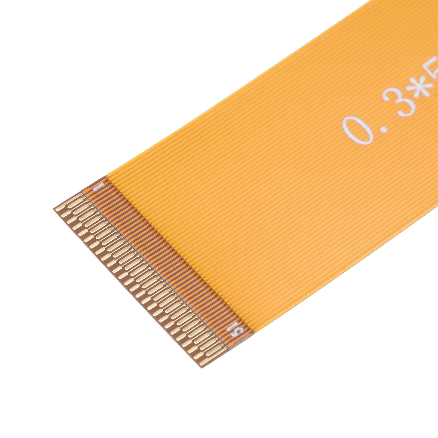 uxcell Uxcell Flexible Flat Ribbon Cable with Converter Board 0.3mm 51P 60mm DIP 2.0mm 2.54mm