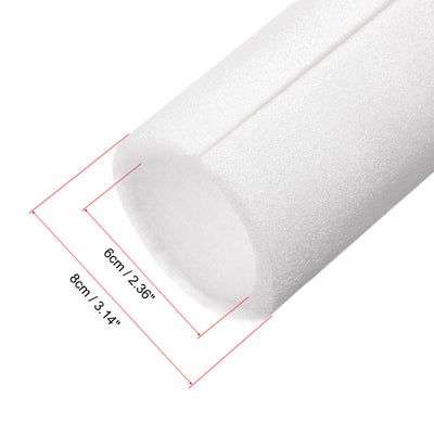 Harfington Uxcell Foam Tube for Protecting Pipe Heat Preservation Insulation Kits