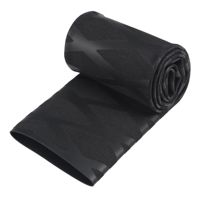 Harfington Uxcell Heat Shrink Wrap Tubing for Rod, 35mm Dia 57mm 1.6ft 2:1 Black