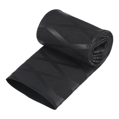 Harfington Uxcell Heat Shrink Wrap Tubing for Rod, 40mm Dia 65mm 1.6ft 2:1 Black