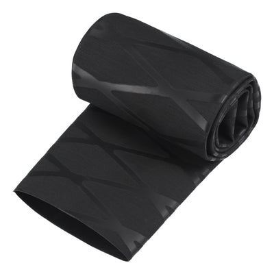 Harfington Uxcell Heat Shrink Wrap Tubing for Rod, 45mm Dia 73mm 1.6ft 2:1 Black