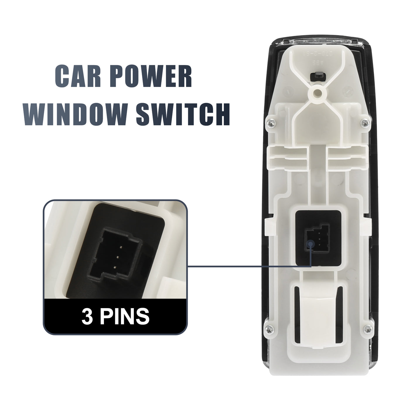 X AUTOHAUX Master Driver Side Power Window Switch 2128208210 Replacement for Mercedes-Benz C300 2008 2009 2010