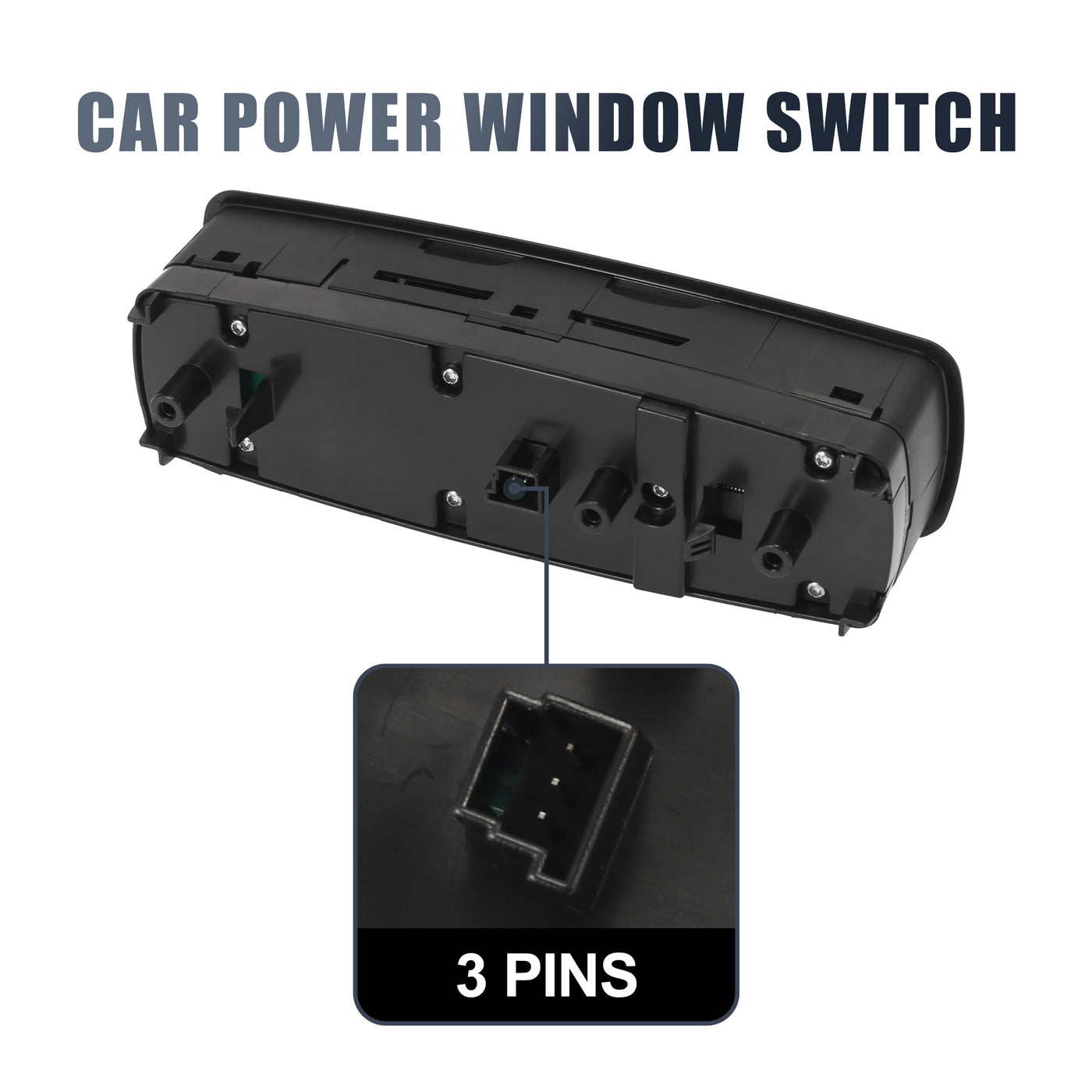 X AUTOHAUX Master Driver Side Power Window Switch 1698206610 Replacement for Mercedes-Benz A160 2004 2005