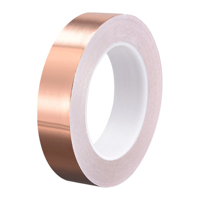 uxcell Uxcell Single-Sided Conductive Tape Copper Foil Tape 25mm x 30m/98.4ft 1pcs