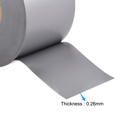Harfington Uxcell Insulating Tape 50mm Width 26M Long 0.26mm Thick PVC Electrical Tape Grey