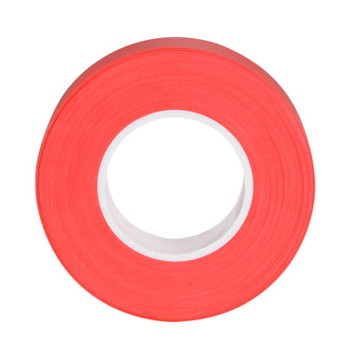 Harfington Uxcell PVC Flagging Tape 20mm x 20m/65.6ft Marking Tape Non-Adhesive Red 3pcs