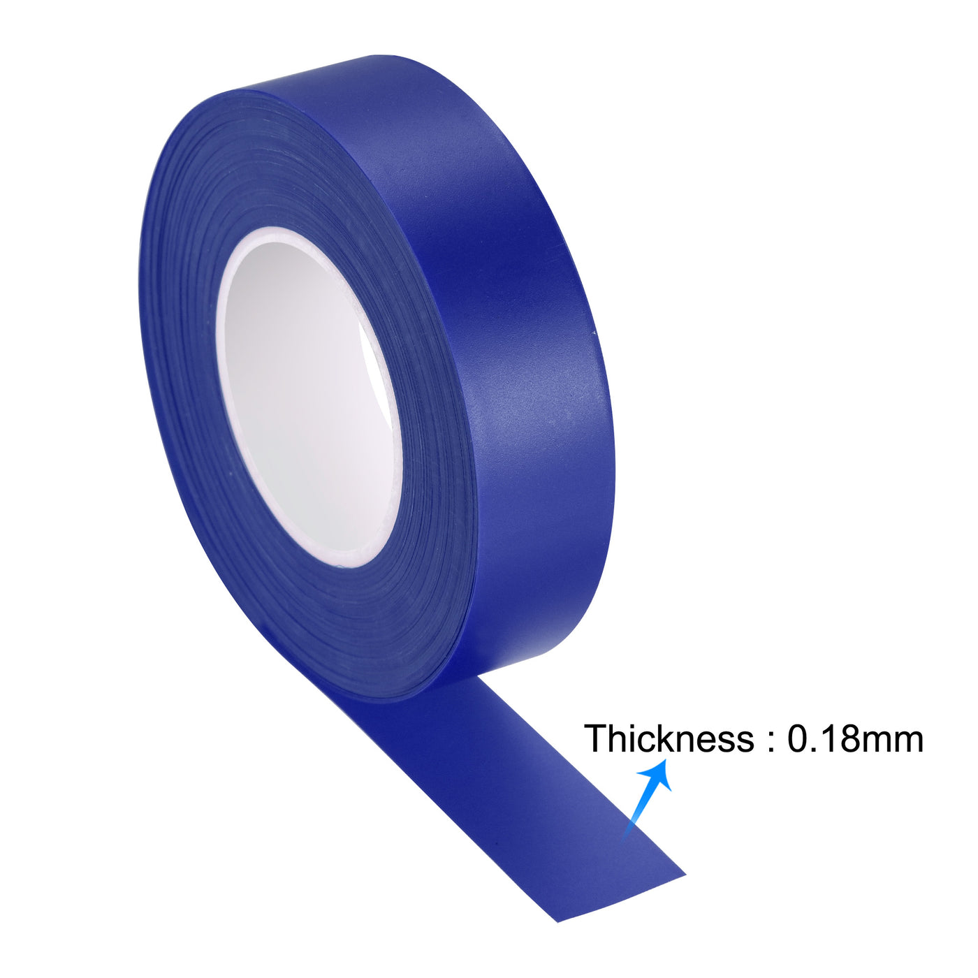uxcell Uxcell PVC Flagging Tape 20mm x 20m/65.6ft Marking Tape Non-Adhesive Blue 3pcs