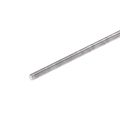 Harfington Uxcell 1Pcs M3 x 400mm Fully Threaded Rod 304 Stainless Steel Right Hand Threads