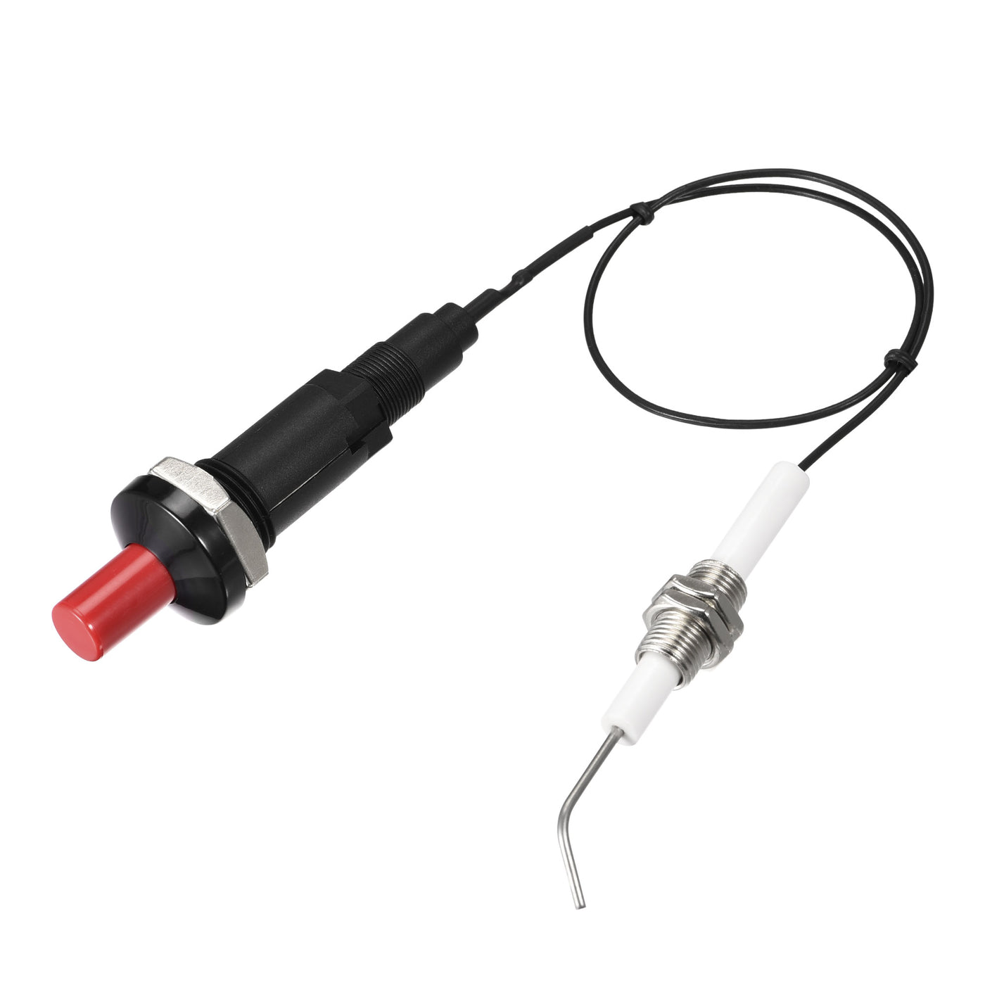 uxcell Uxcell Igniter Kit Push Button Gas Grill Stove Ignitor with Wire Length 300mm Spark Generator