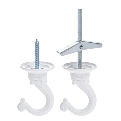 Harfington Ceiling Hooks for Hanging Chandeliers Plants