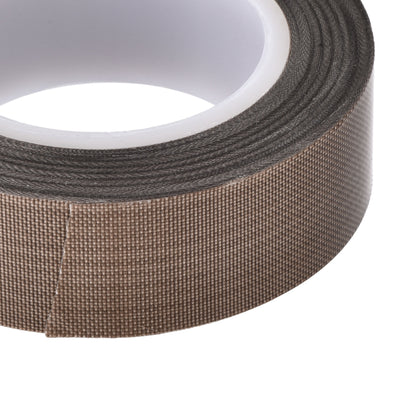 Harfington Uxcell Heat Resistant Tape High Temperature Tape PTFE Film Adhesive Tape 25mm Width 10m 33ft Long Brown