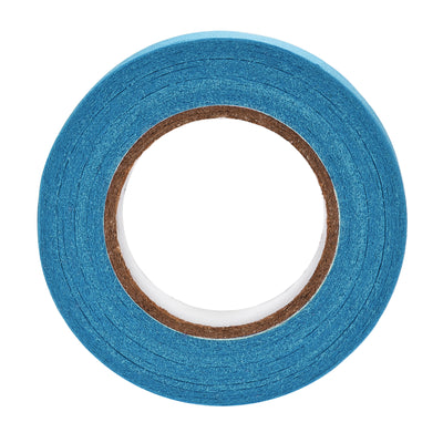 Harfington Uxcell 6Pcs 25mm 1 inch Wide 20m 21 Yards Masking Tape Painters Tape Rolls Light blue