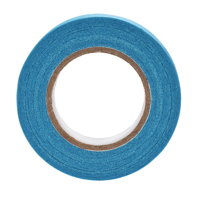 Harfington Uxcell 6Pcs 7mm 0.28 inch Wide 20m 21 Yards Masking Tape Painters Tape Rolls Light Blue