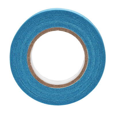 Harfington Uxcell 3Pcs 30mm 1.2 inch Wide 20m 21 Yards Masking Tape Painters Tape Rolls Light Blue