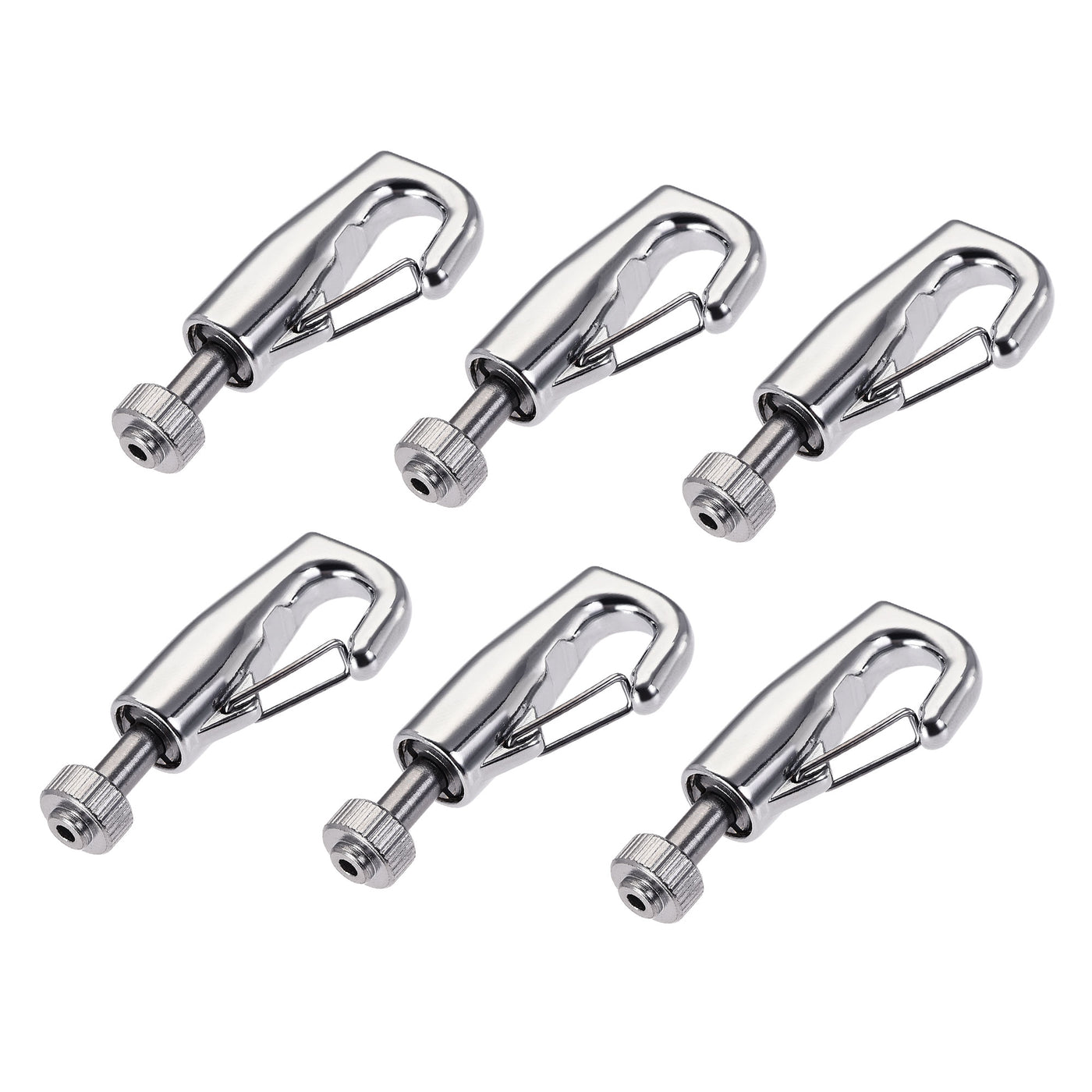 uxcell Uxcell Picture Hanging Wire Hook, 6pcs 7.5mm Open Adjustable Copper Hooks for Home Picture Art Gallery Picture Display Kit