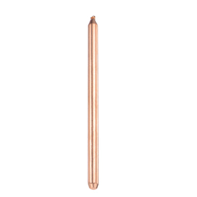 Harfington Uxcell Copper Round Heat Pipe for Cooling Laptop CPU GPU Heatsink 8mm x 140mm