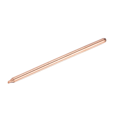 Harfington Uxcell Copper Round Heat Pipe for Cooling Laptop CPU GPU Heatsink 8mm x 200mm