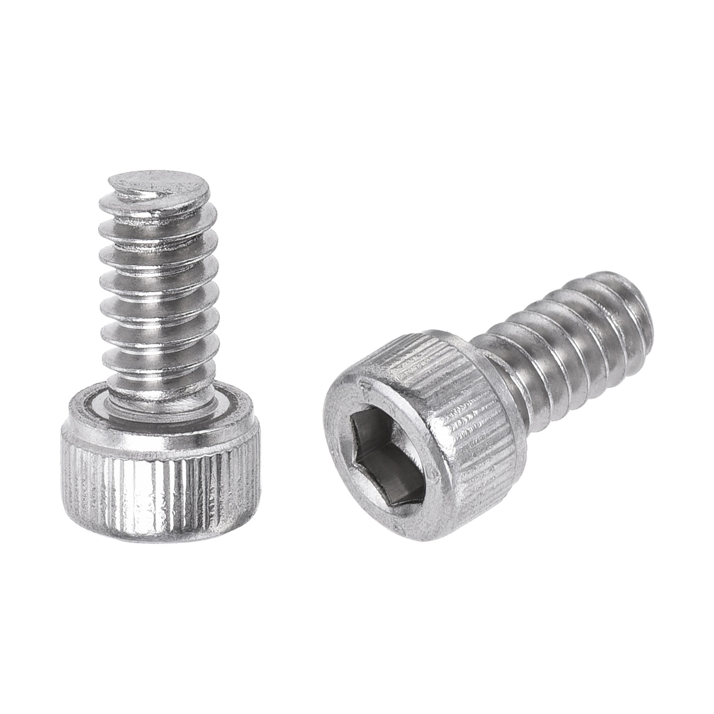 uxcell Uxcell Hex Socket Head Cap Screw, Bolts 304 Stainless Steel Polished
