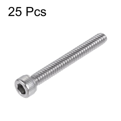 Harfington Hex Socket Head Cap Screw Bolts 304 Stainless Steel Polished