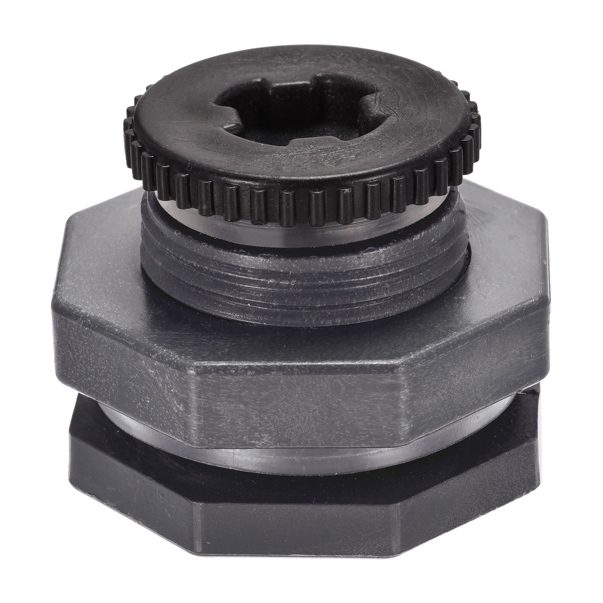 Uxcell PVC Bulkhead Tank Adapter with Plug Fitting G1/2 Thread for Rain ...