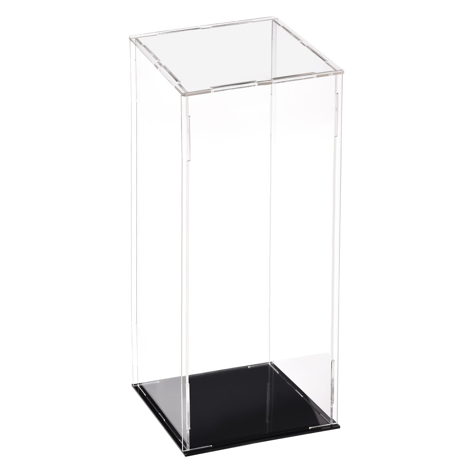 Uxcell Acrylic Display Case Box Dustproof Protection Showcase Cube ...