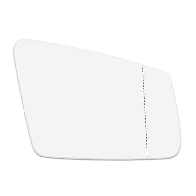 Harfington Car Right Rearview Mirror Glass Heated with Backing Side Plate A212810252 for Mercedes-Benz