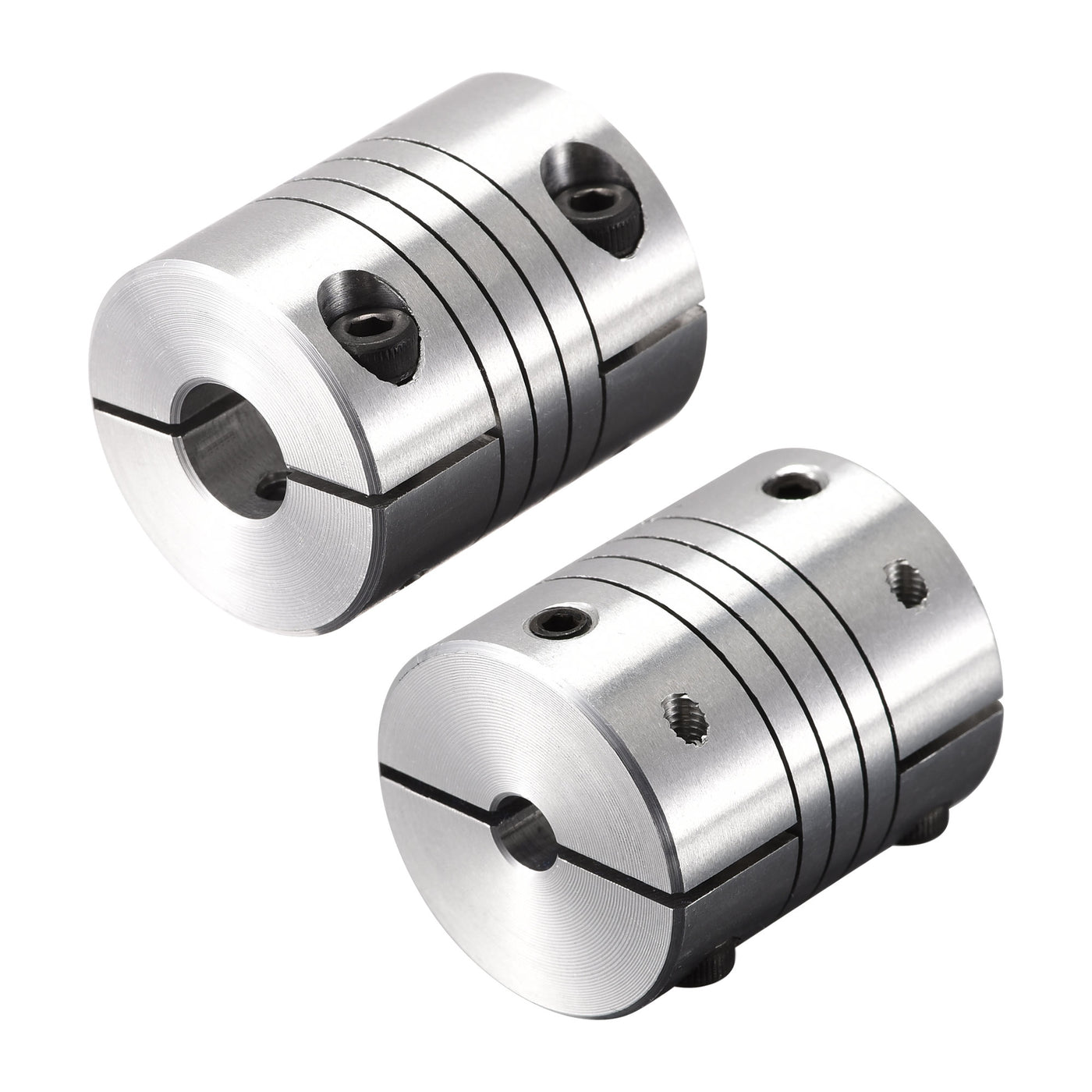 uxcell Uxcell Motor Shaft 5mm to 9mm Helical Beam Coupler Coupling 25mm Dia 30mm Length