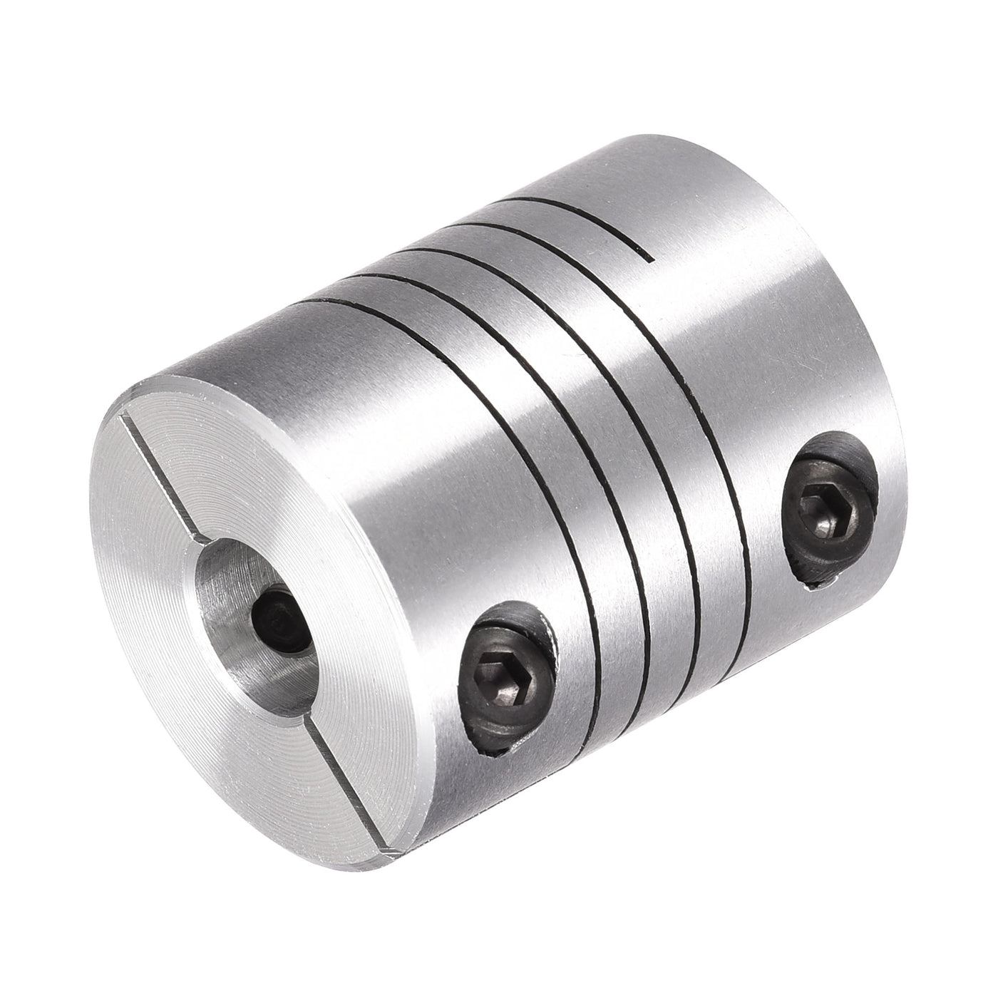 uxcell Uxcell Motor Shaft 6mm to 9mm Helical Beam Coupler Coupling 25mm Dia 30mm Length